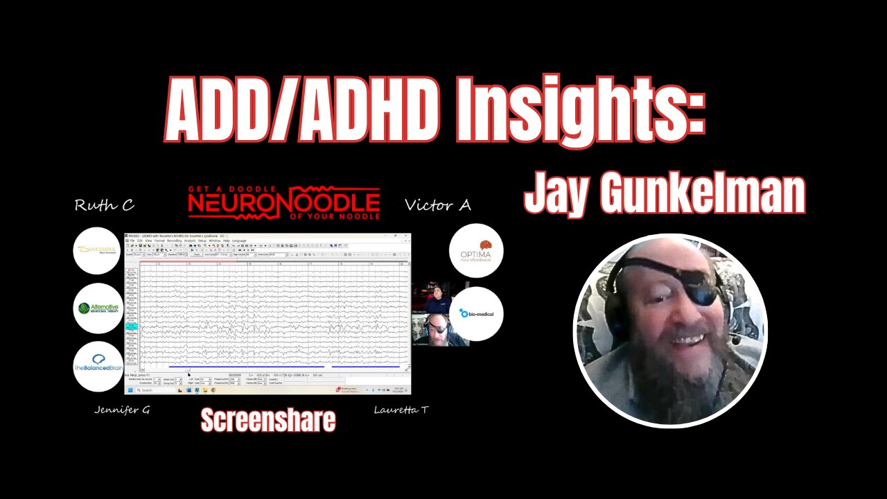 🧠 ADD & ADHD Insights with Jay Gunkelman | NeuroNoodle Neurofeedback Podcast