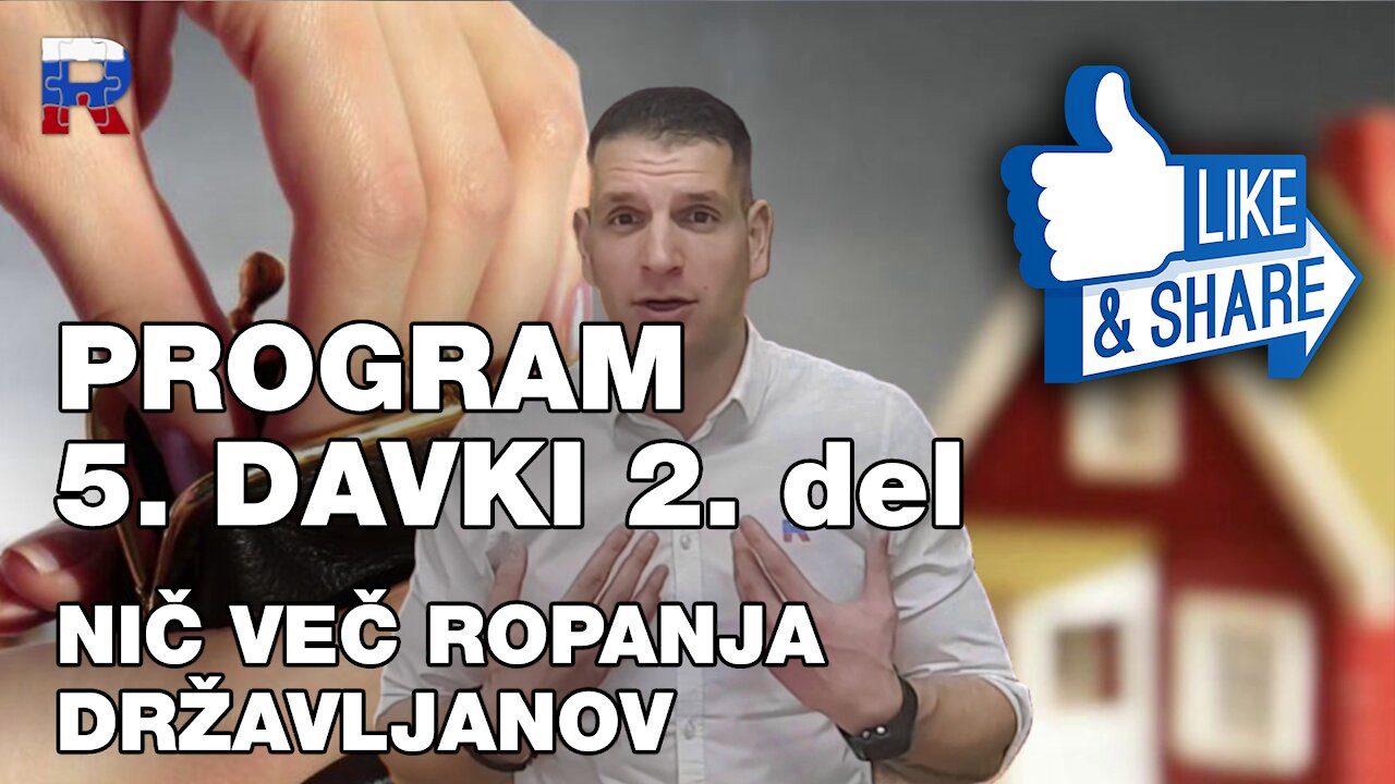 PROGRAM: 5. Davki - 2.del
