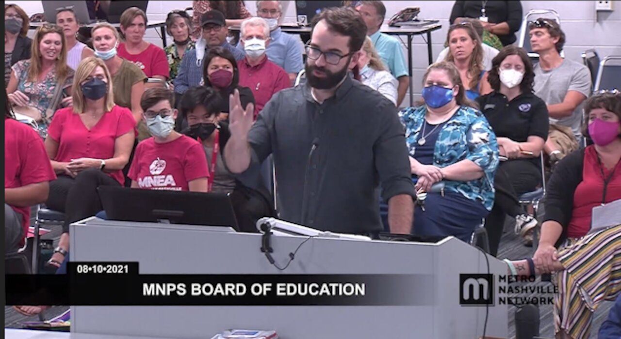 Matt Walsh goes on rant against face coverings on kids at school board meeting