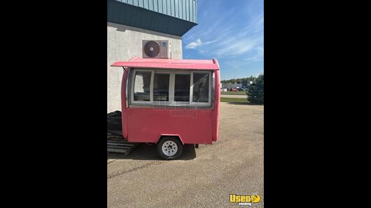 Compact Used 2022 - 6.5' x 9' Food Trailer | Fun Food Concession Trailer for Sale in Alberta