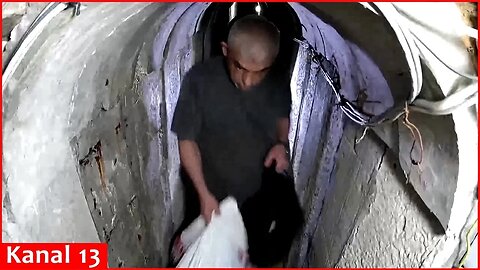 Israel releases footage said to show Sinwar and family in Gaza tunnels ahead of October 7th attack