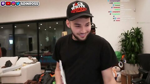 Adin Ross - October 18 2022 (2022-10-18) Full Stream VOD | BACK IN LA FOR GOOD - LA'DIN (Part 2)
