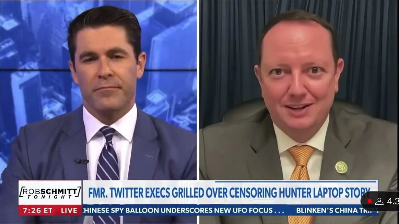 Rep. Eric Burlison joins Rob Schmitt to discuss Twitter Hearing