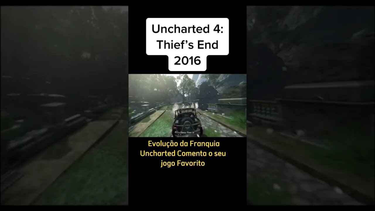 A Evolução da Franquia Uncharted Comenta o seu Jogo Favorito