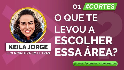 001 O que te levou a escolher essa área? #carreiras #dicasdecarreira