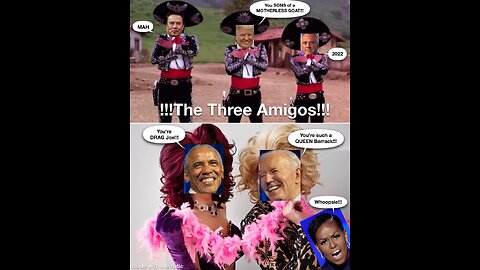 The Three Amigos Verses The DRAG and the QUEEN of KINGS!!!