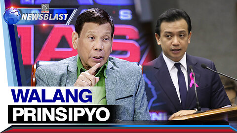 Dating Pangulong Duterte kay Trillanes: Wala kang prinsipyo