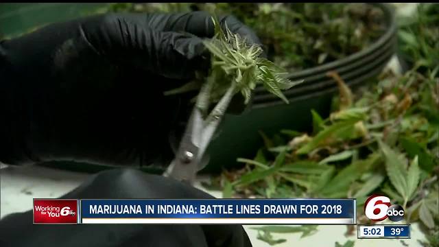 Battle lines drawn for legislation to leagalize marijuana in Indiana