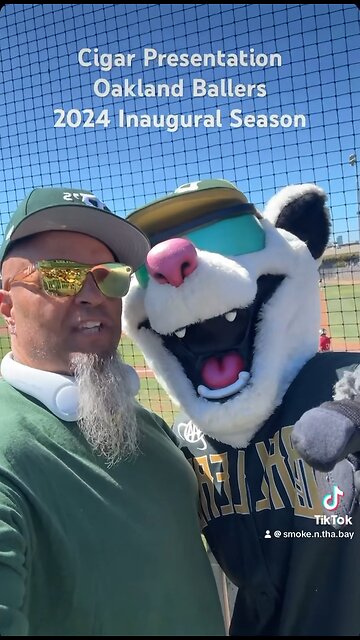 Cigar Presentation for the Oakland Ballers (PBL) Inaugural 2024Season in West Oakland Raimondi Park
