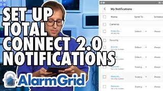 Setting up Total Connect 2.0 Notifications