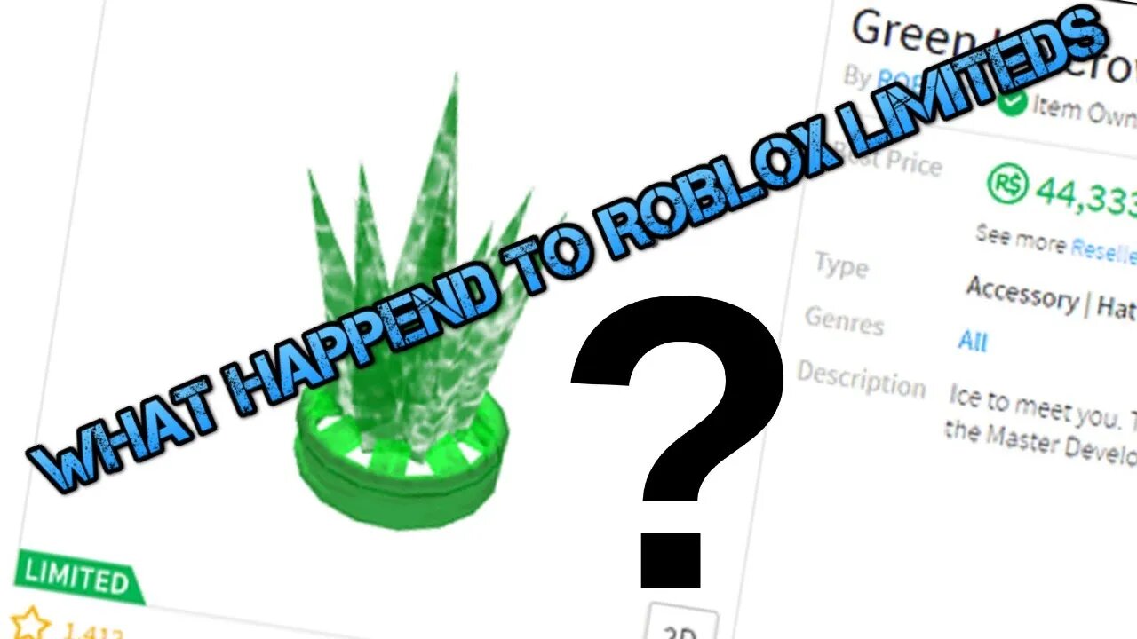 WHAT HAPPEND TO ROBLOX LIMITEDS [ROBLOX DISCUSSION]