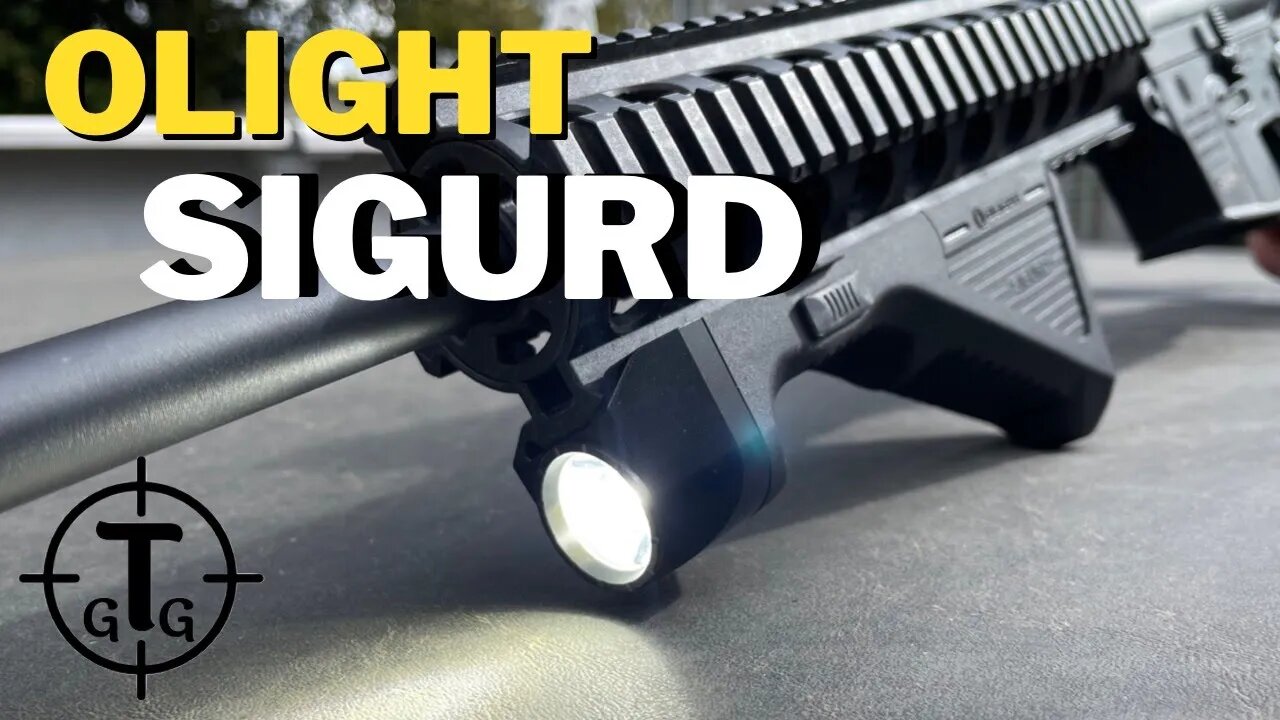 All New "SIGURD" By OLIGHT 2 In 1 Angle Grip With Built In Light