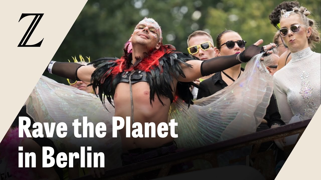 Zehntausende tanzten bei Technoparade Rave the Planet in Berlin