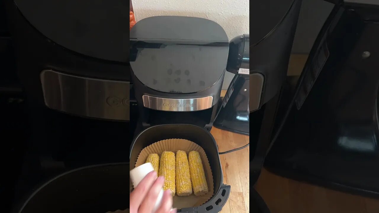 AIR FRYER CORN #shorts #corn