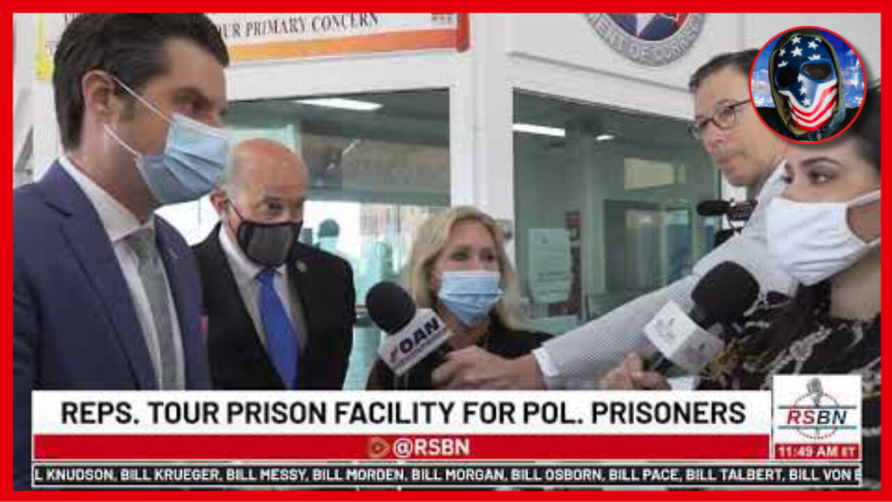 🚨GOP Reps LOCKED OUT Of Federal Prison Where Jan. 6th Political Prisoners Are Being Held!!!