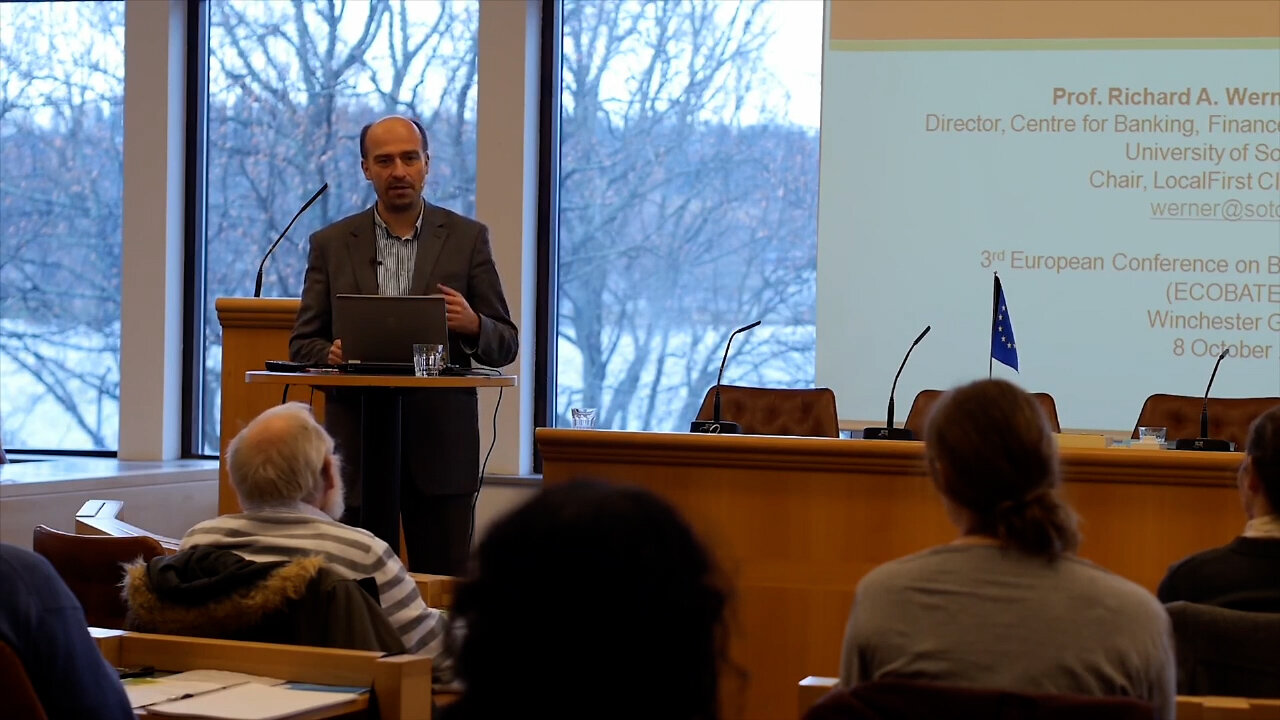 Economist Richard Werner on How to Reform the Banking Sector