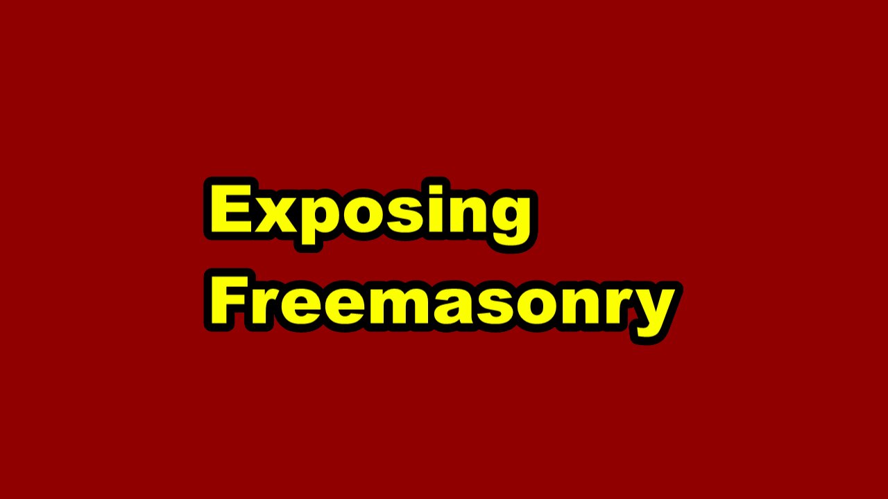 Exposing Freemasonry: sATANISM