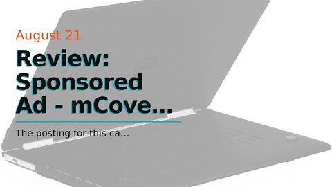 Review: Sponsored Ad - mCover Hard Shell Case ONLY Compatible for 13.3" Dell XPS 13 9370 (2018)...