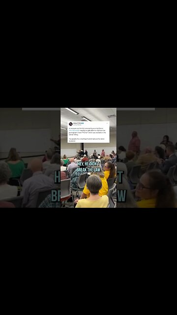 Texas Man REMOVED From School Board Meeting After Reading From Library Book