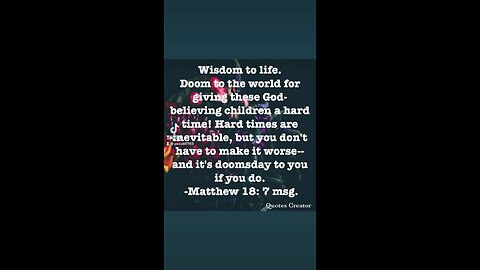 Wisdom to life