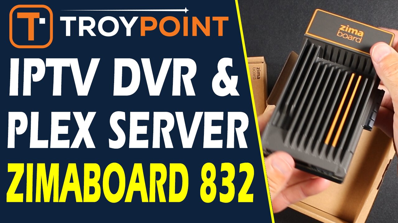 IPTV DVR & Plex Media Server Setup on ZimaBoard 832