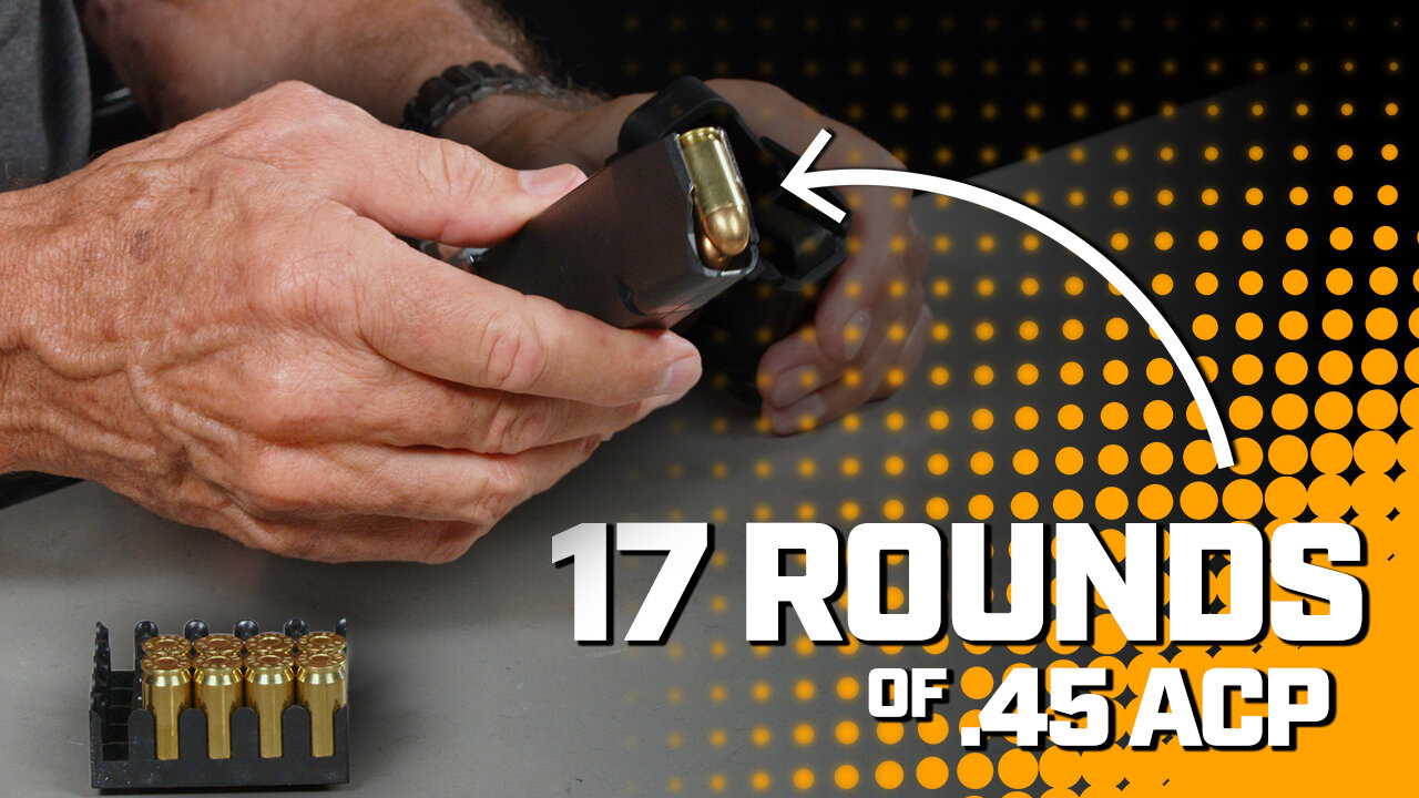 Add FIVE rounds of 10mm or FOUR rounds of .45 ACP to your Glock!