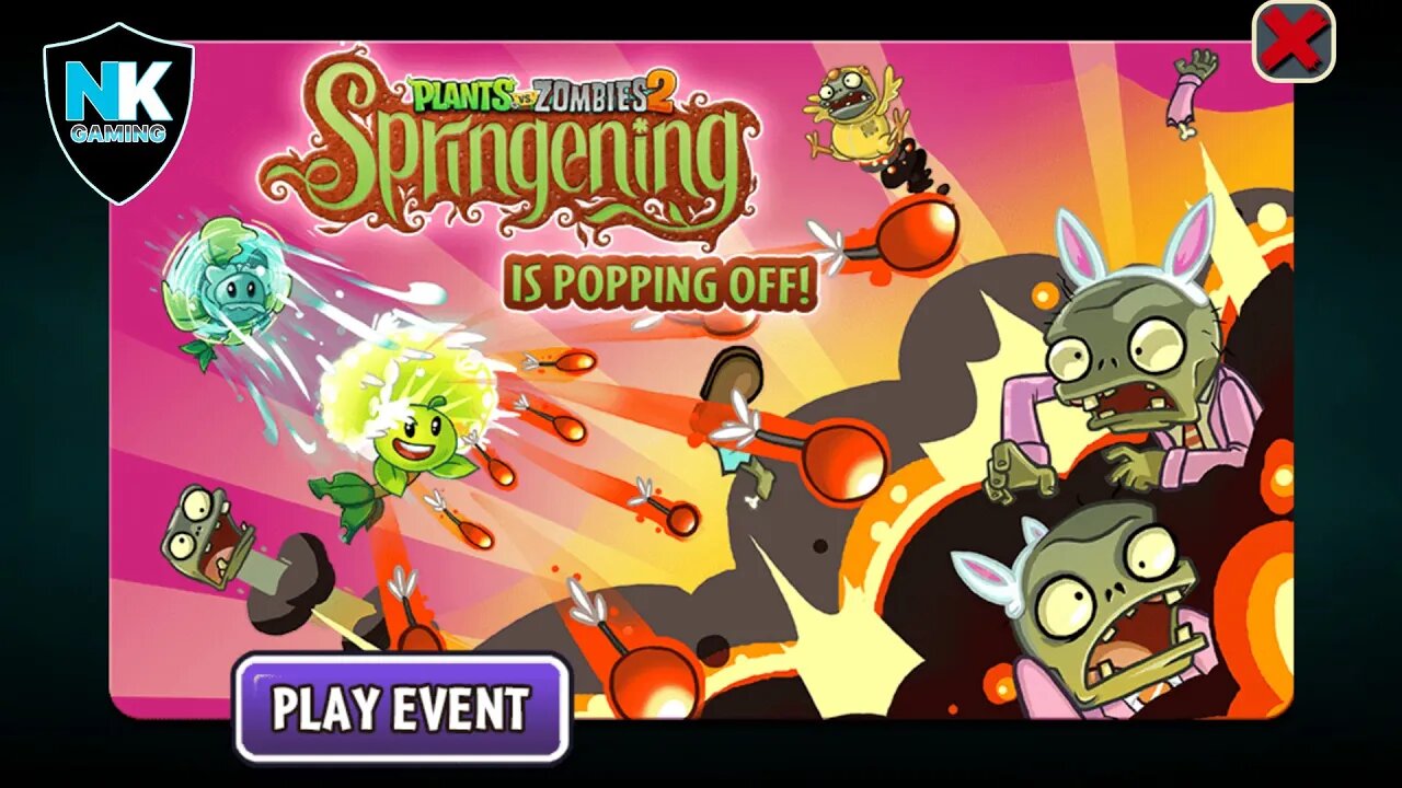 PvZ 2 - Pinata Party - April 18, 2023 - The Springening - Day 9