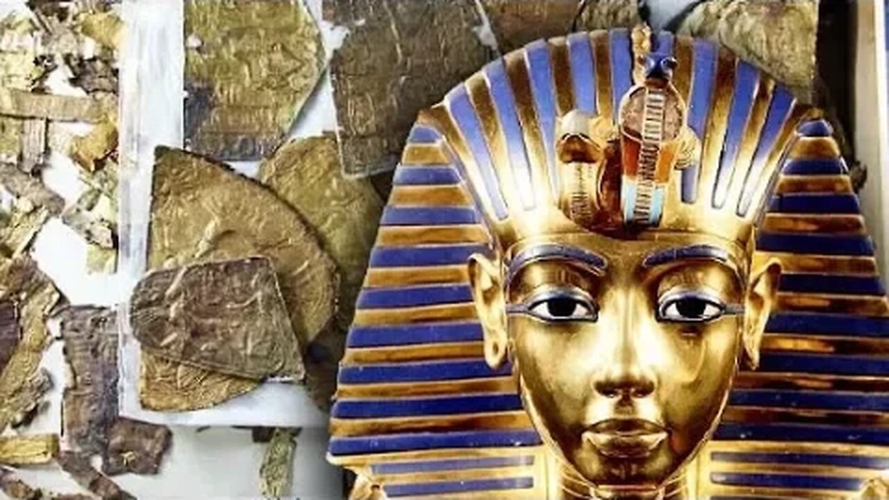 King Tut Gold Revealed For First Time!!