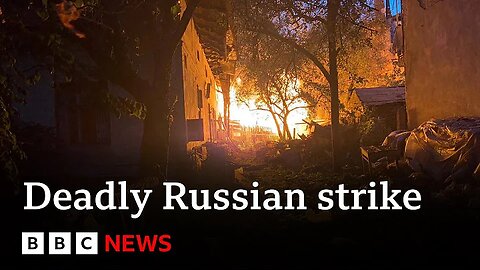 Russian strike on Lviv in Ukraine kills seven / BBC News