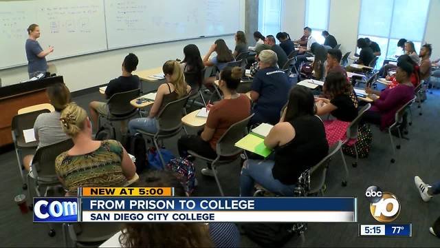 Ex-cons go to college with scholarships