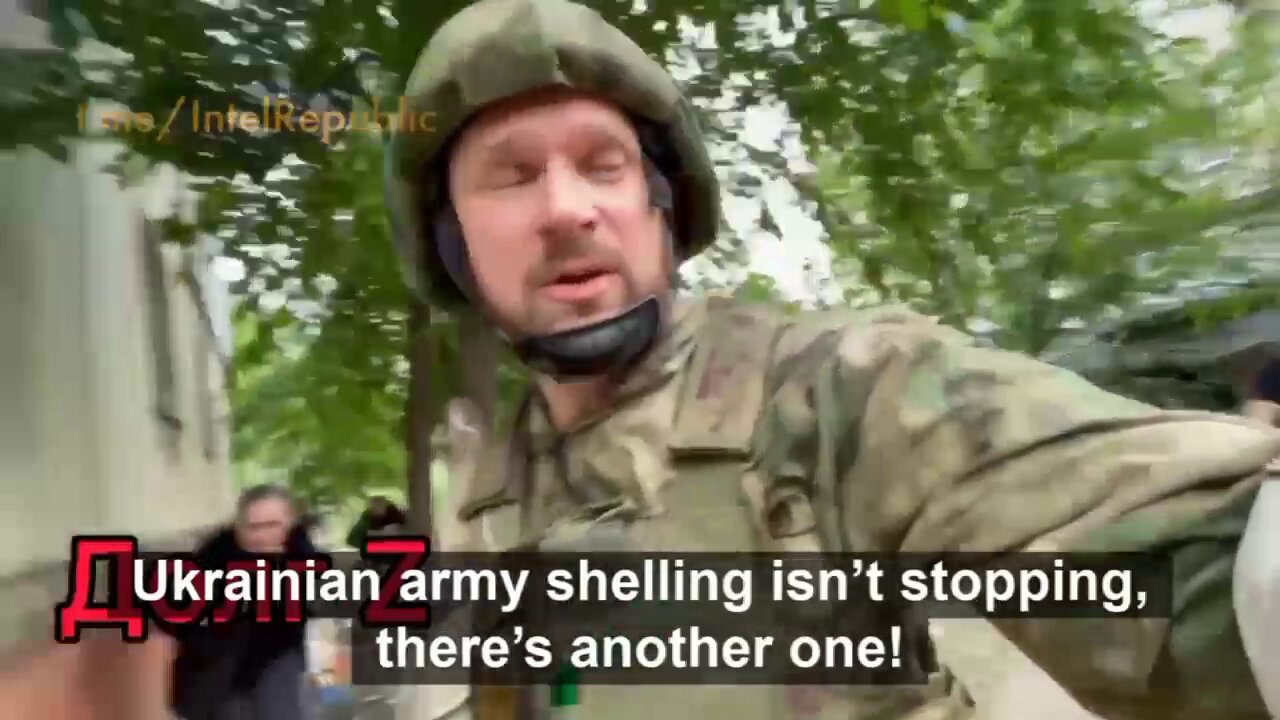 Shelling continues as civilians use Russian humanitarian corridor in Severodonetsk