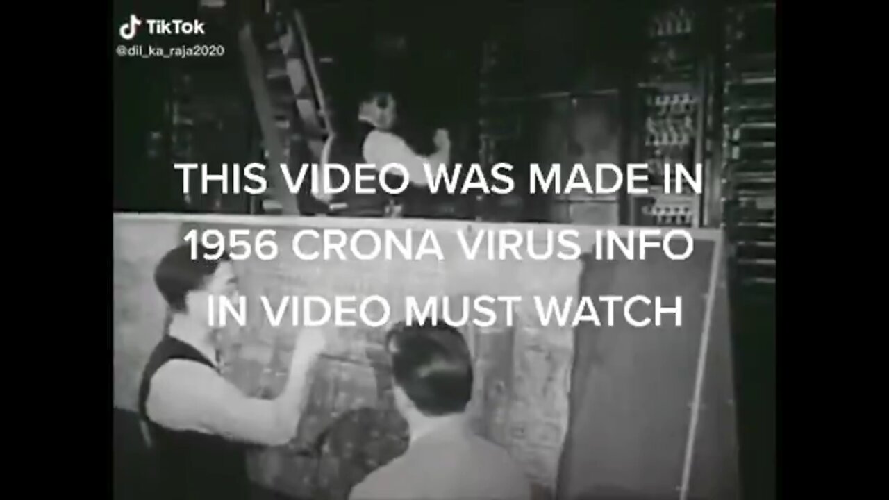 This Is A Video From 1956. They Predicted Everything We Are Going Through Right Now