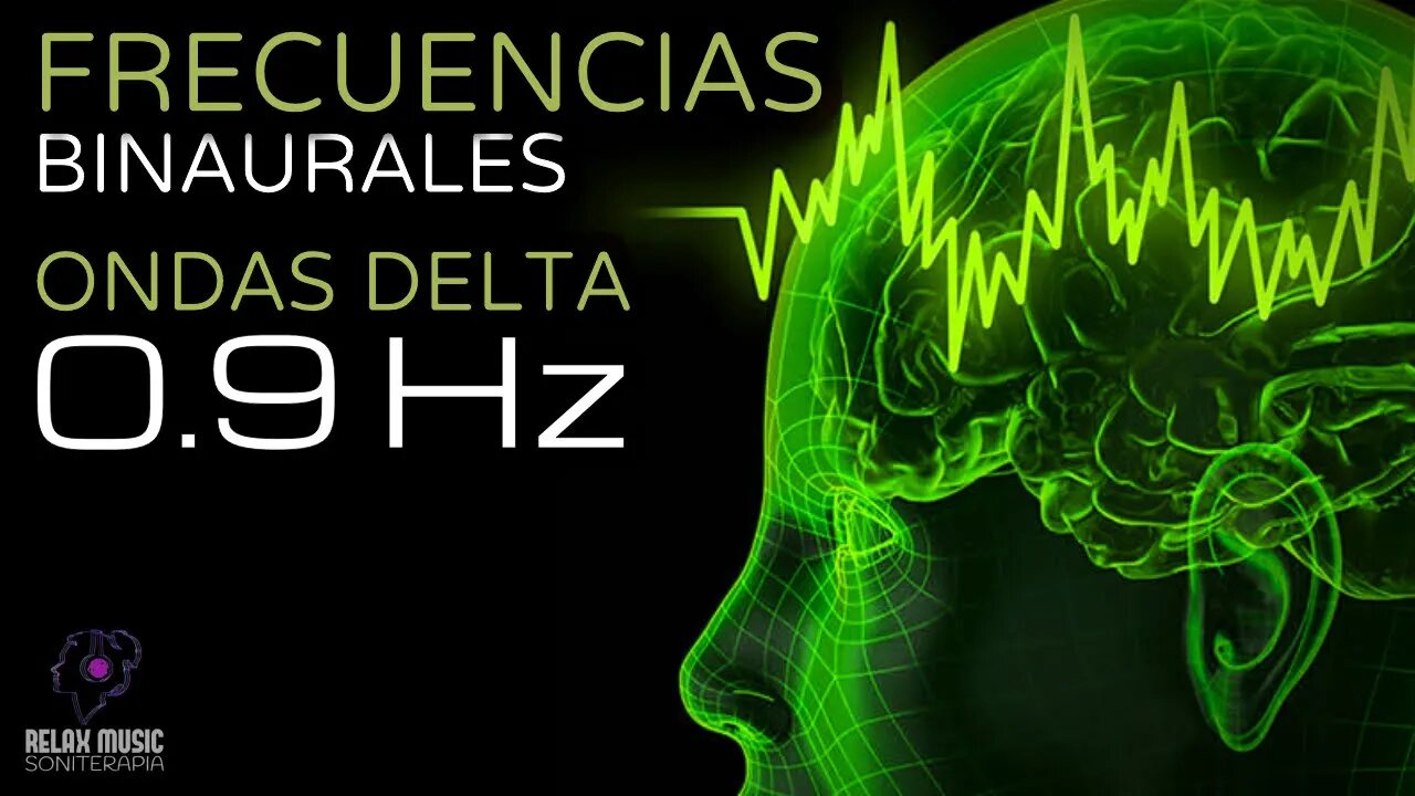 Terapia Sonido Binaural con Ondas Delta 0.9 Hz - Tono Puro - Tonos Milagrosos y Curativos