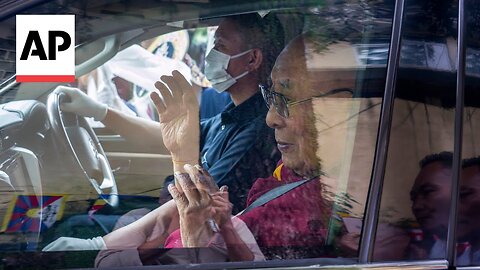 Dalai Lama returns to Indian headquarters after knee replacement surgery in the US