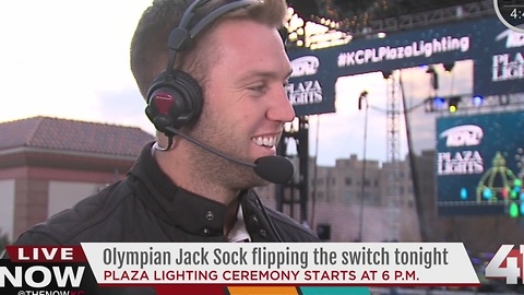 Jack Sock to flip on the Plaza Lights