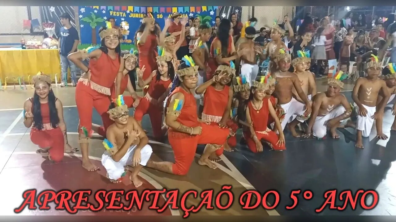 APRESENTÃO DE DANÇA 5º ANO - FESTA JUNINA ESCOLA JOSÉ DE ALENCAR 2022