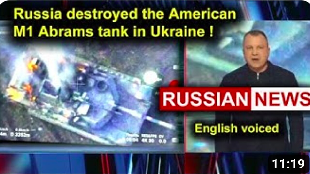 DENAZIFIED to SCRAP METAL - Russia destroyed the U.S M1 Abrams tank in Ukraine for the first time!