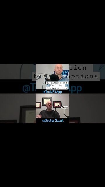 Dr. Christopher Swart on the Trulyfit Pod to talk about 10 Fitness and Nutrition misconceptions!