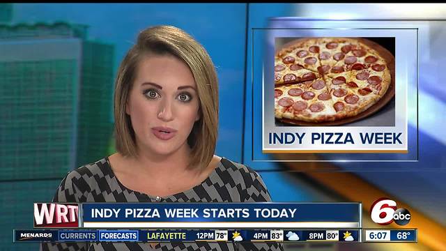 Eat half-price pizzas through Indy Pizza Week