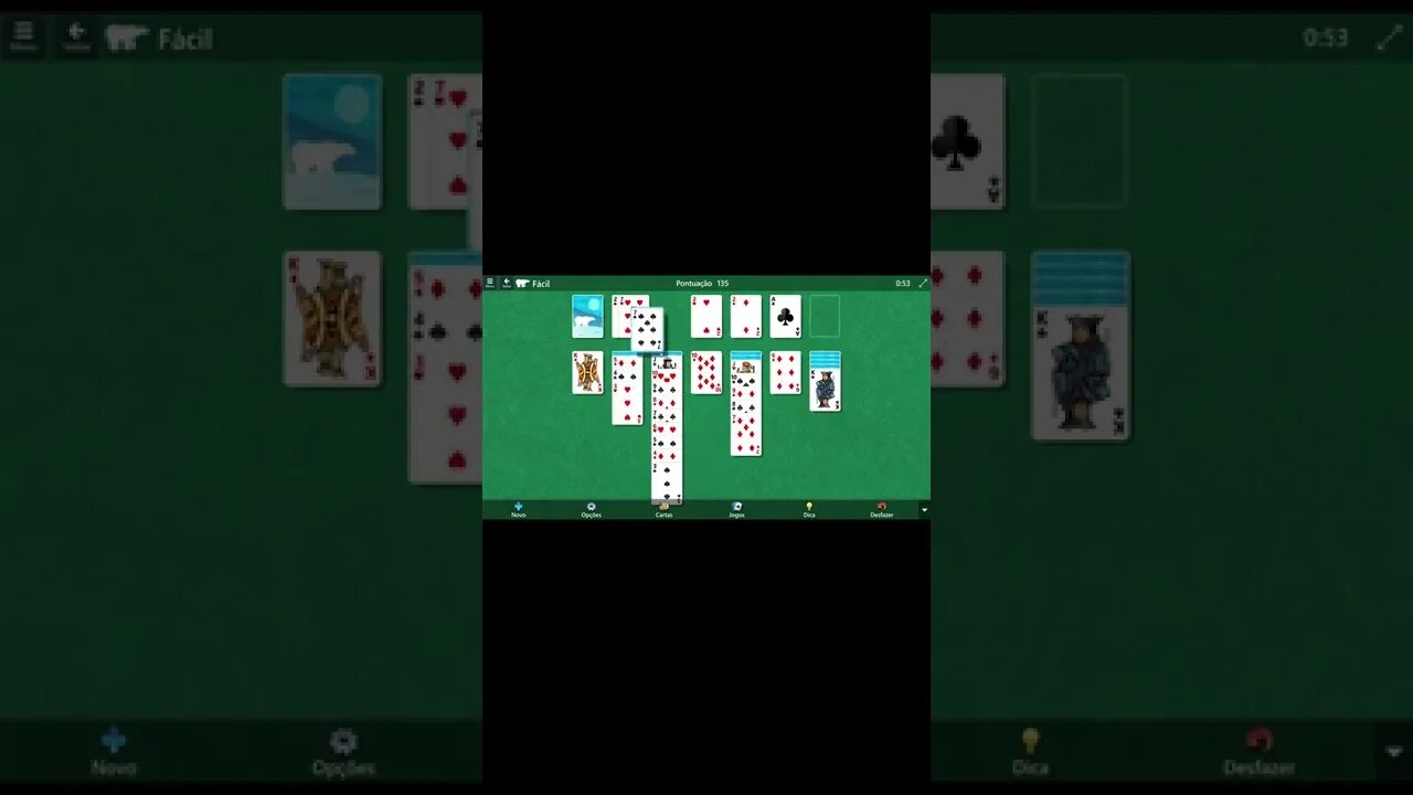 Microsoft Solitaire Collection Klondike EASY Level # 60 #shorts