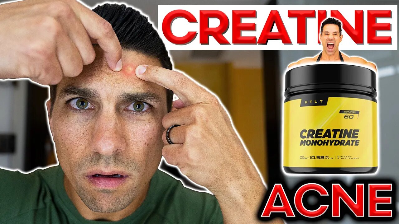 CREATINE gave me ACNE! 😬 @Greg Doucette HTLT Creatine Monohydrate Review...