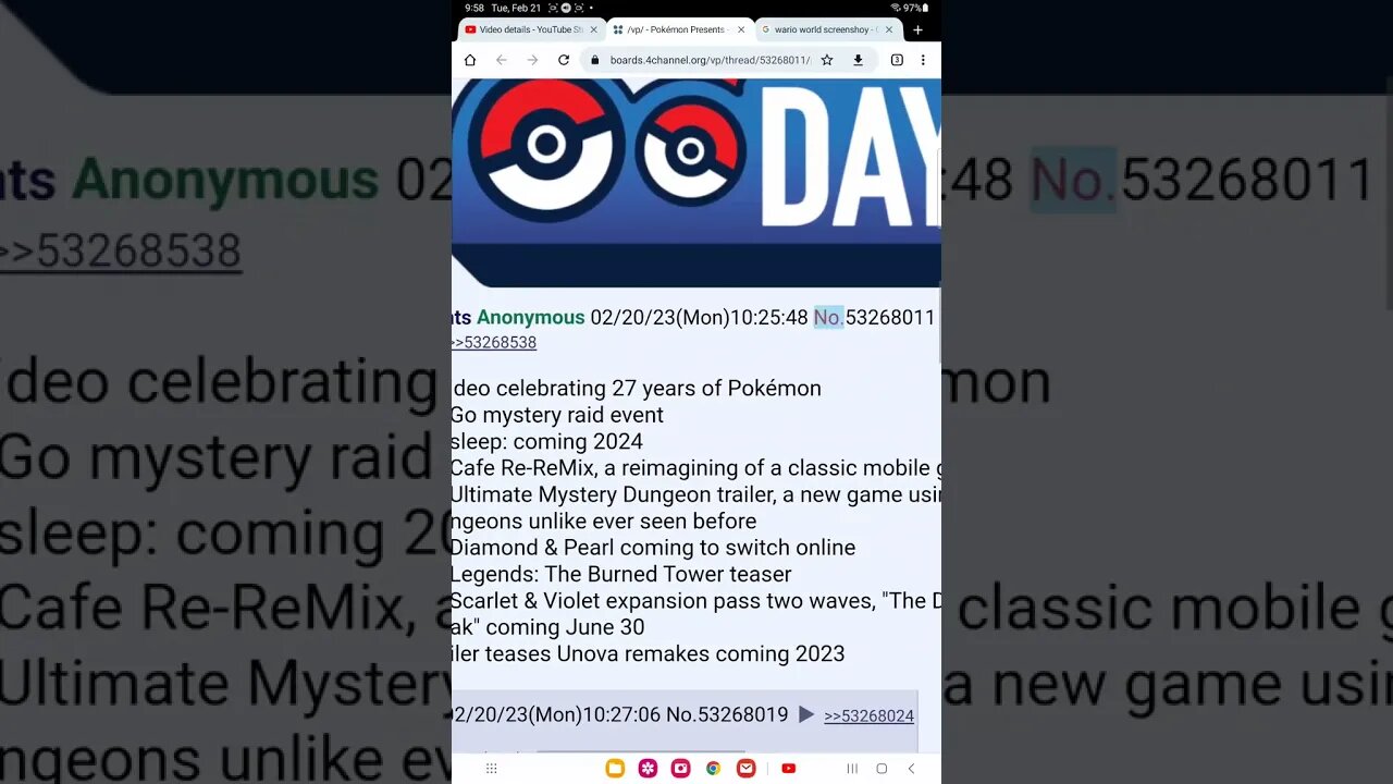 Pokémon presents leak