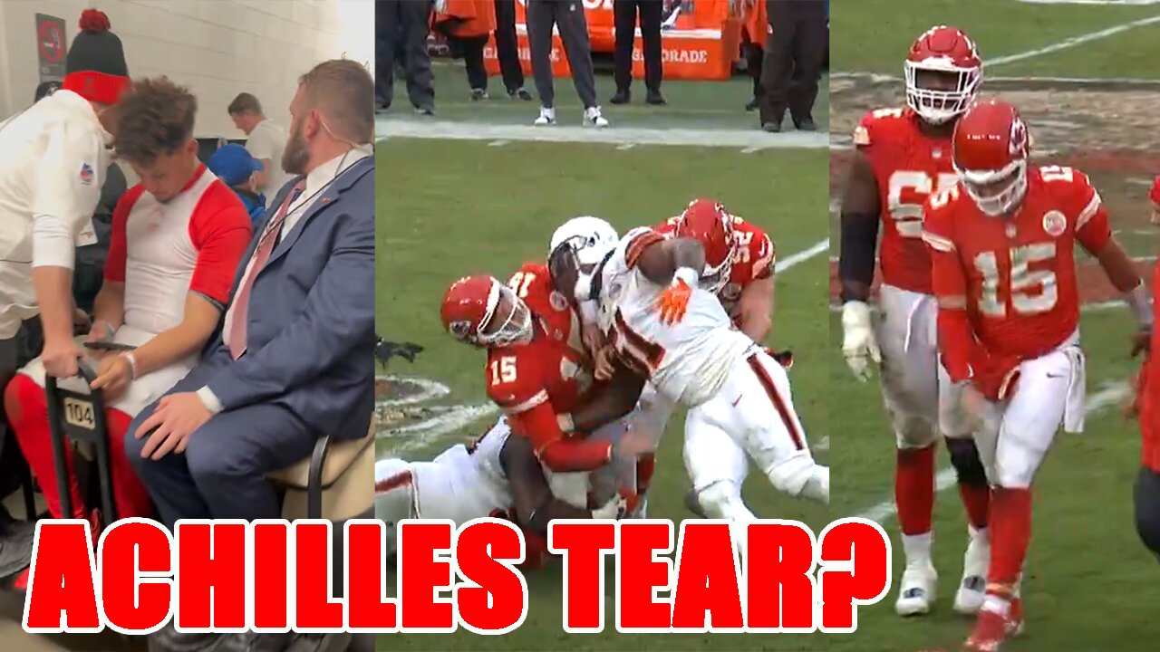 Chiefs VERY CONCERNED after Patrick Mahomes suffers DEVASTATING ANKLE injury vs Browns!