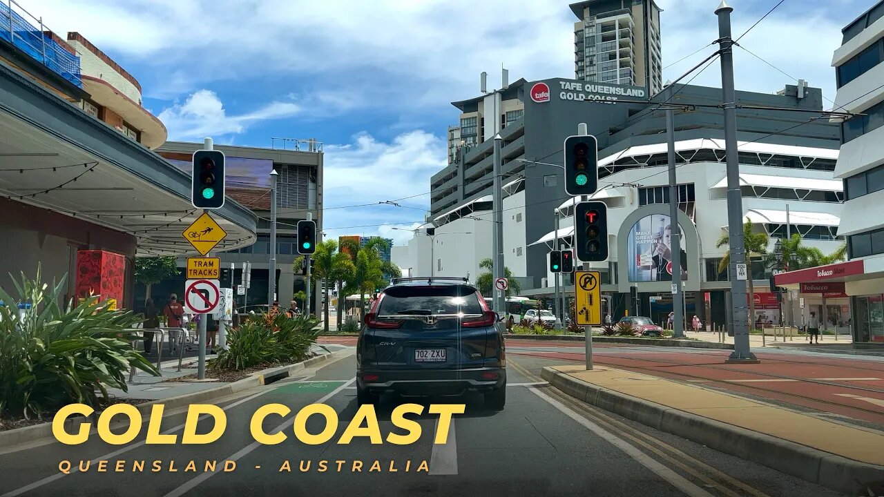 Driving on Australian Roads || GOLD COAST || Queensland