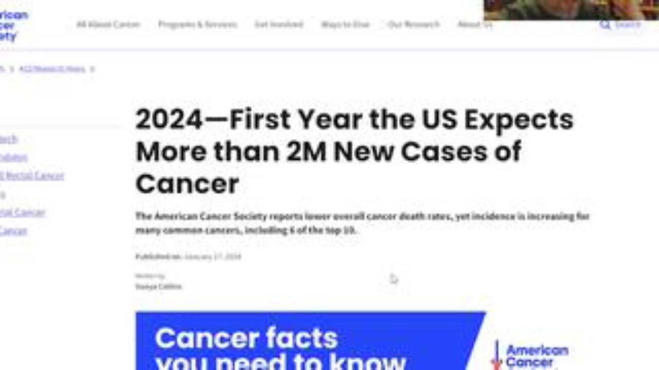 Liberal Values, Wokiesm Cause Record Cancer in USA!!!(and Clot shot)