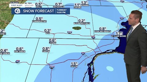 FORECAST: Tuesday morning