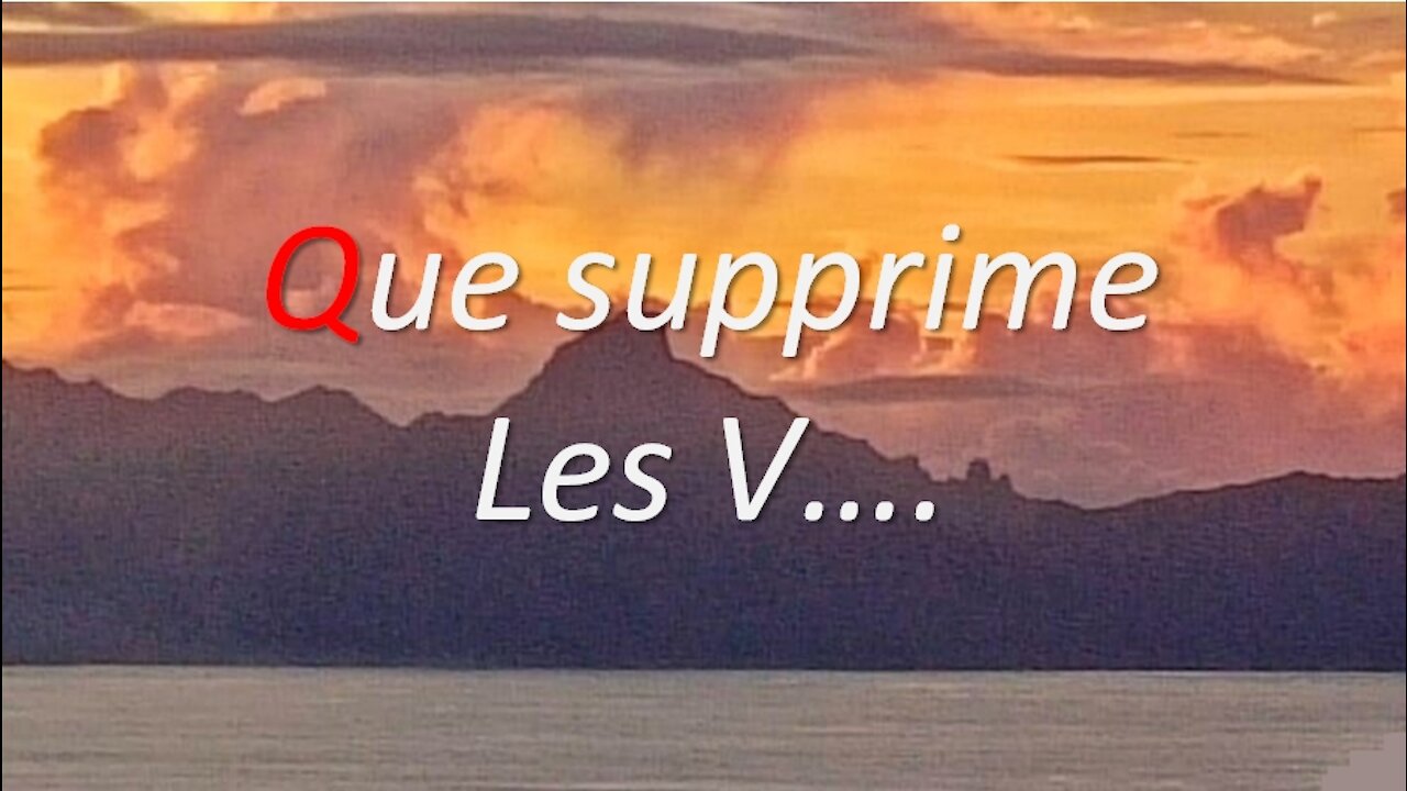 La seule chose que le vaccin supprime , c'est Vous !