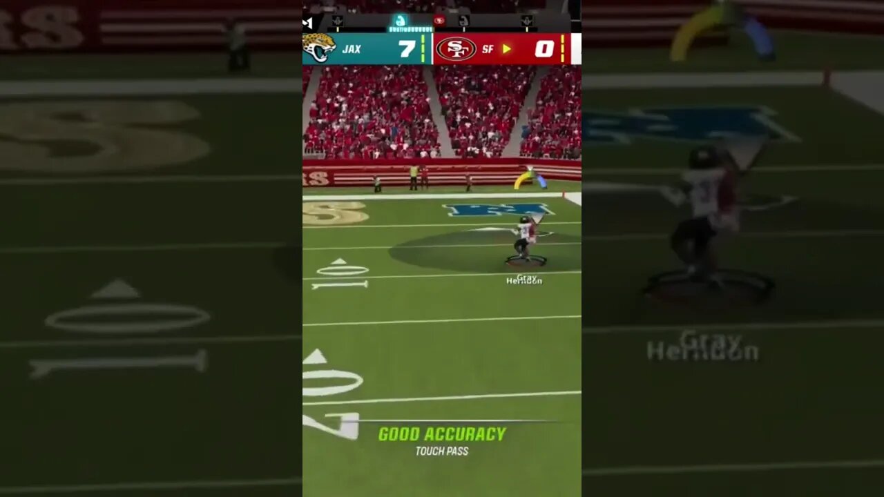 He really just got mossed by DANNY GRAY #madden23 #drw15 #49ers #fail #fail