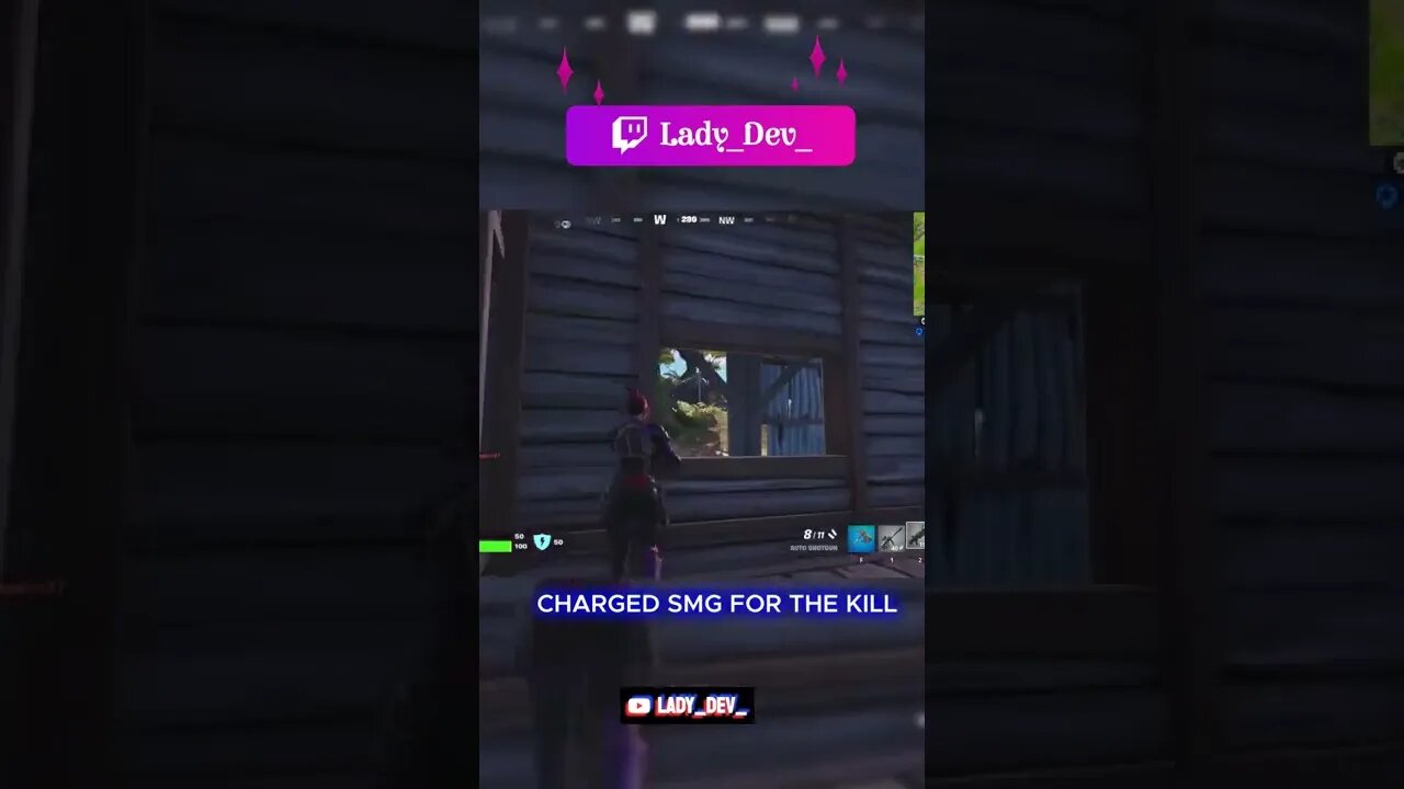 CHARGED SMG FOR THE KILL