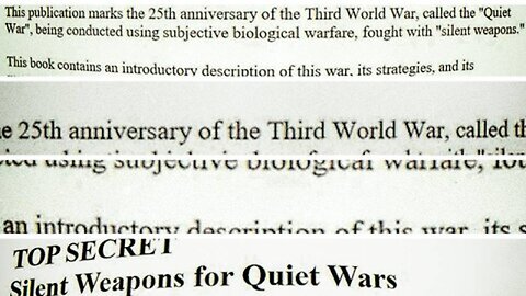 The Quiet War Upon Us
